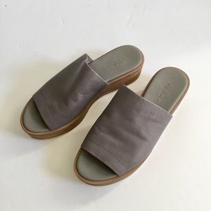 Vince Women’s Leather Saskia Slide Platform Sandal